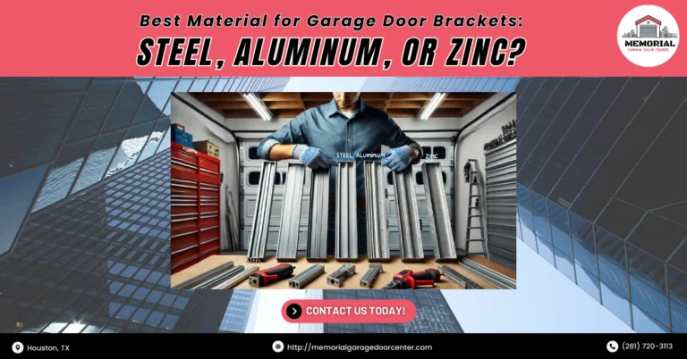 Best Material for Garage Door Brackets: Steel, Aluminum, or Zinc? 1 Memorial Garage Door Center 1