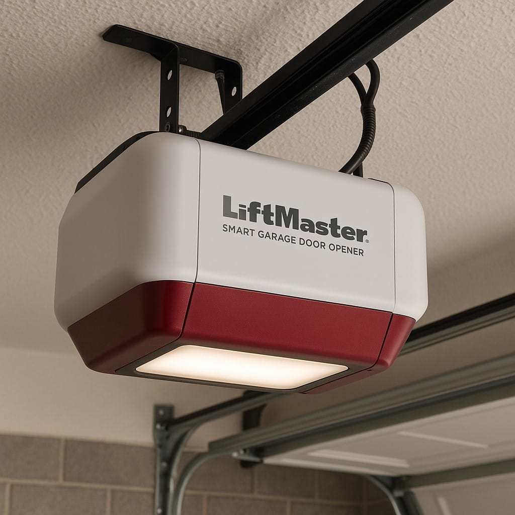 Sectional Overhead Door vs Roll Up Garage Door: What to Install? 3 liftmaster opener for roll-up garage door