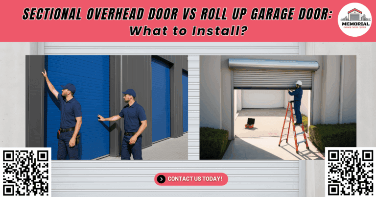 Garage Door Material Selection Simplified: Tips for Houston, TX Residents 9 Sectional Overhead Door vs Roll Up Garage Door: What to Install? - Memorial Garage Door Center