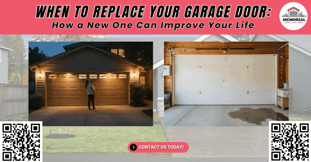 When to Replace Your Garage Door: How a New One Can Improve Your Life 1 When to Replace Your Garage Door: How a New One Can Improve Your Life