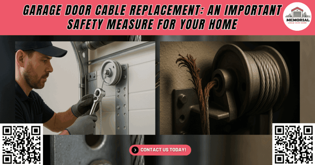Garage Door Cable Replacement: An Important Safety Measure for Your Home