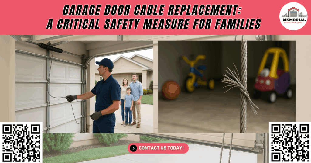 Garage Door Cable Replacement: A Critical Safety Measure for Families - Memorial Garage Door Center
