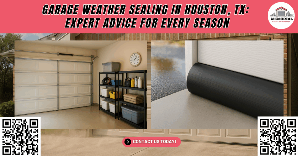 Garage Weather Sealing in Houston, TX: Expert Advice for Every Season 1 Garage Weather Sealing in Houston, TX: Expert Advice for Every Season - Memorial Garage Door Center