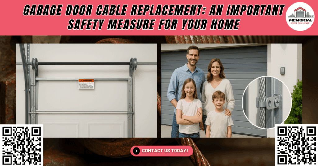 Garage Door Cable Replacement: An Important Safety Measure for Your Home 1 Garage Door Cable Replacement: An Important Safety Measure for Your Home - Memorial Garage Door Center