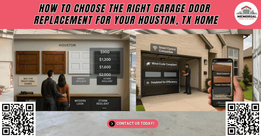 How to Choose the Right Garage Door Replacement for Your Houston, TX Home 2 How to Choose the Right Garage Door Replacement for Your Houston, TX Home - Memorial Garage Door Center