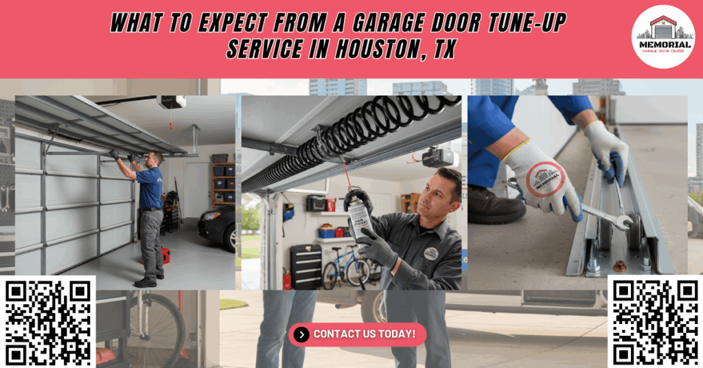 What to Expect from a Garage Door Tune-Up Service in Houston, TX - Memorial Garage Door Center